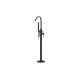 Castle Floor Standing Bath Shower Mixer Matt Black